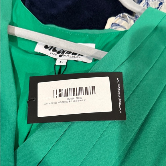 Meghan LA Green High Low Dress - Picture 6 of 6
